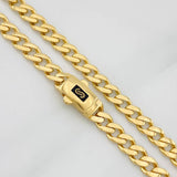 Cadena Cubana Infinito 16.6g / 60cm / 4.71mm Oro Amarillo 18K