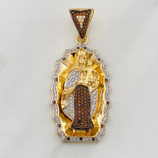 Dije Virgen del Carmen 13.15g / 5cm Tres Oros 18K