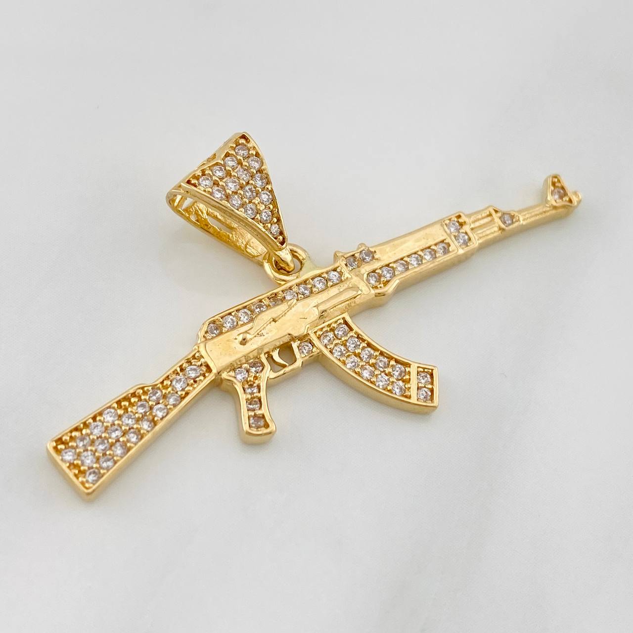 Dije Fusil 3.5g / 2cm Oro Amarillo 18K