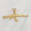Dije Fusil 3.5g / 2cm Oro Amarillo 18K