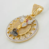 Dije San Miguel Arcangel 16.4g / 5.05cm Tres Oros 18K