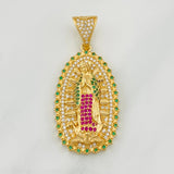 Dije Virgen de Guadalupe 9.65g / 4.05cm Oro Amarillo 18K