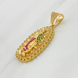 Dije Virgen de Guadalupe 9.65g / 4.05cm Oro Amarillo 18K