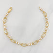 Pulso Mariposas 6.45g / 18cm / 2.6mm Oro Amarillo 18K