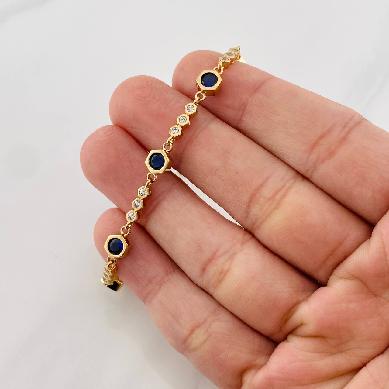 Pulso Halo 8.15g / 18cm / 6.2mm Oro Amarillo 18K