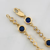 Pulso Halo 8.15g / 18cm / 6.2mm Oro Amarillo 18K