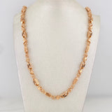 Cadena Rustica Malla 55.8g / 65cm / 5.1mm Oro Rosa 18K