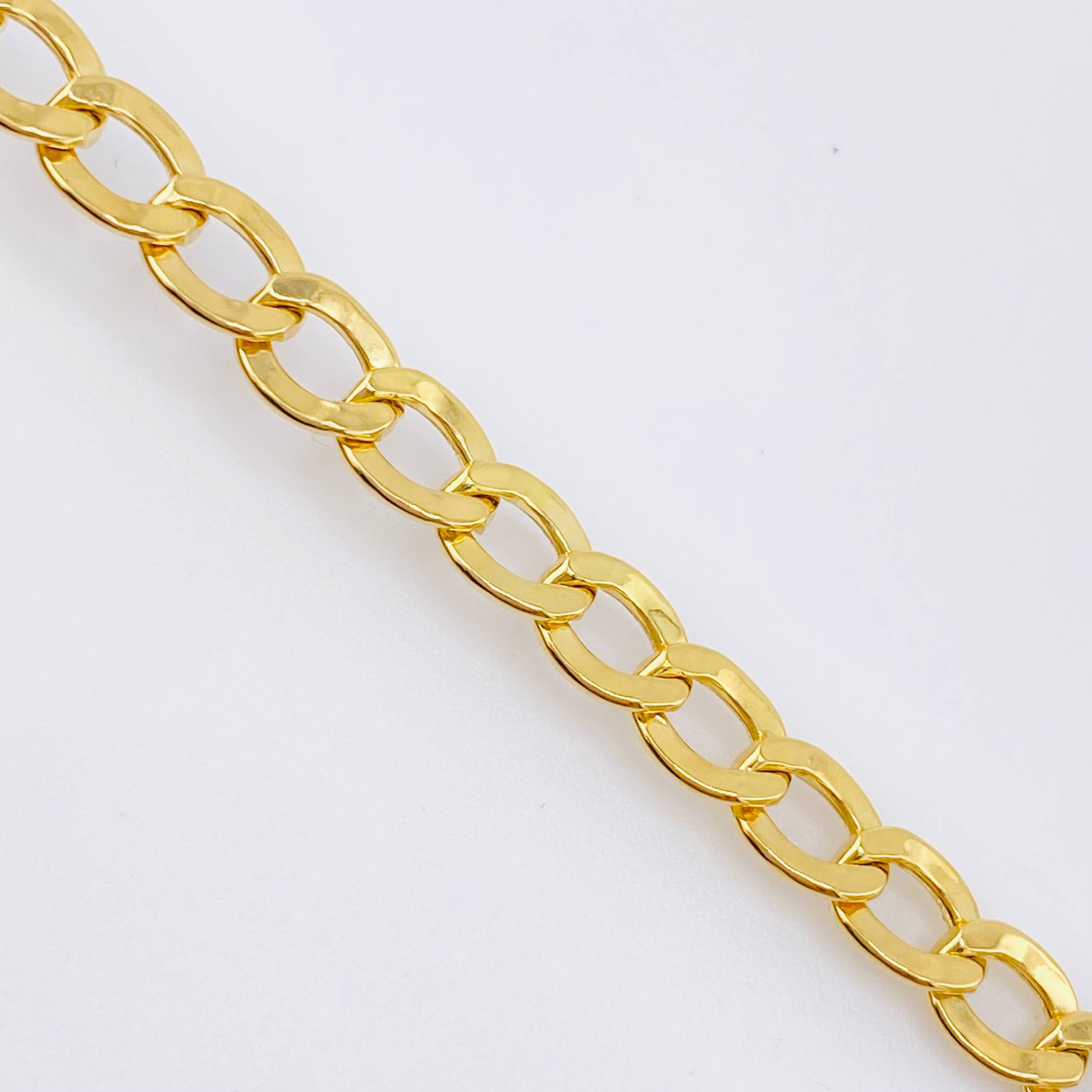 Cadena Cubana 9.3gr / 60cm / 4.9mm Oro Amarillo +1 18K *