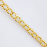 Cadena Cubana 9.3gr / 60cm / 4.9mm Oro Amarillo +1 18K *