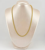 Cadena Cubana 9.4gr / 50cm / 4.5mm Oro Amarillo +1 18K *