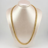 Cadena Cubana 17.9gr / 60cm / 7.6mm Oro Amarillo +1 18K *