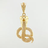 Dije Serpiente Cobra 7gr / 4.8cm / Oro Amarillo 18K