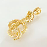 Dije Serpiente Cobra 7gr / 4.8cm / Oro Amarillo 18K