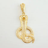 Dije Serpiente Cobra 7gr / 4.8cm / Oro Amarillo 18K