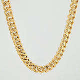 Cadena Cubana 10.8 g / 60.5 cm / 6.1 mm Oro Amarillo 18K