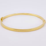 Pulso Aro Tribal 4.85gr / 18.5cm / 3.15mm Oro Amarillo 18K