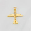 Dije Avión 5.65g / 3.9cm Oro Amarillo 18K