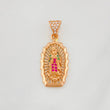 Dije Virgen de Guadalupe 2.9g / 3cm Oro Rosa 18K