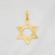 Dije Estrella de David 2g / 3.9cm Oro Amarillo 18K