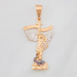 Dije San Miguel Arcángel 2.45g / 4.1cm Tres Oros 18K