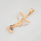 Dije San Miguel Arcángel 2.45g / 4.1cm Tres Oros 18K