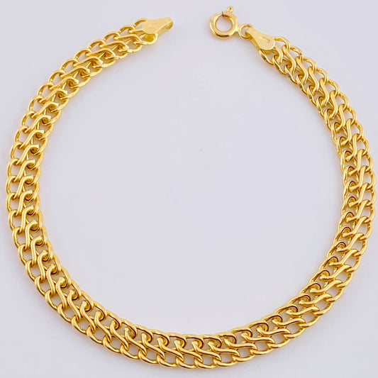 Pulso Sedusa 3.4gr / 18.5cm / 5.7mm Oro Amarillo 18K