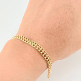 Pulso Sedusa 3.4gr / 18.5cm / 5.7mm Oro Amarillo 18K