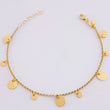 Pulso Roll-On Placas Circulares 2.8gr / 16cm-18cm / 1.5mm Oro Amarillo 18K