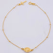 Pulso Denario Virgen Milagrosa 1.45 g / 21.4 cm / 1.5 mm Oro Amarillo 18K
