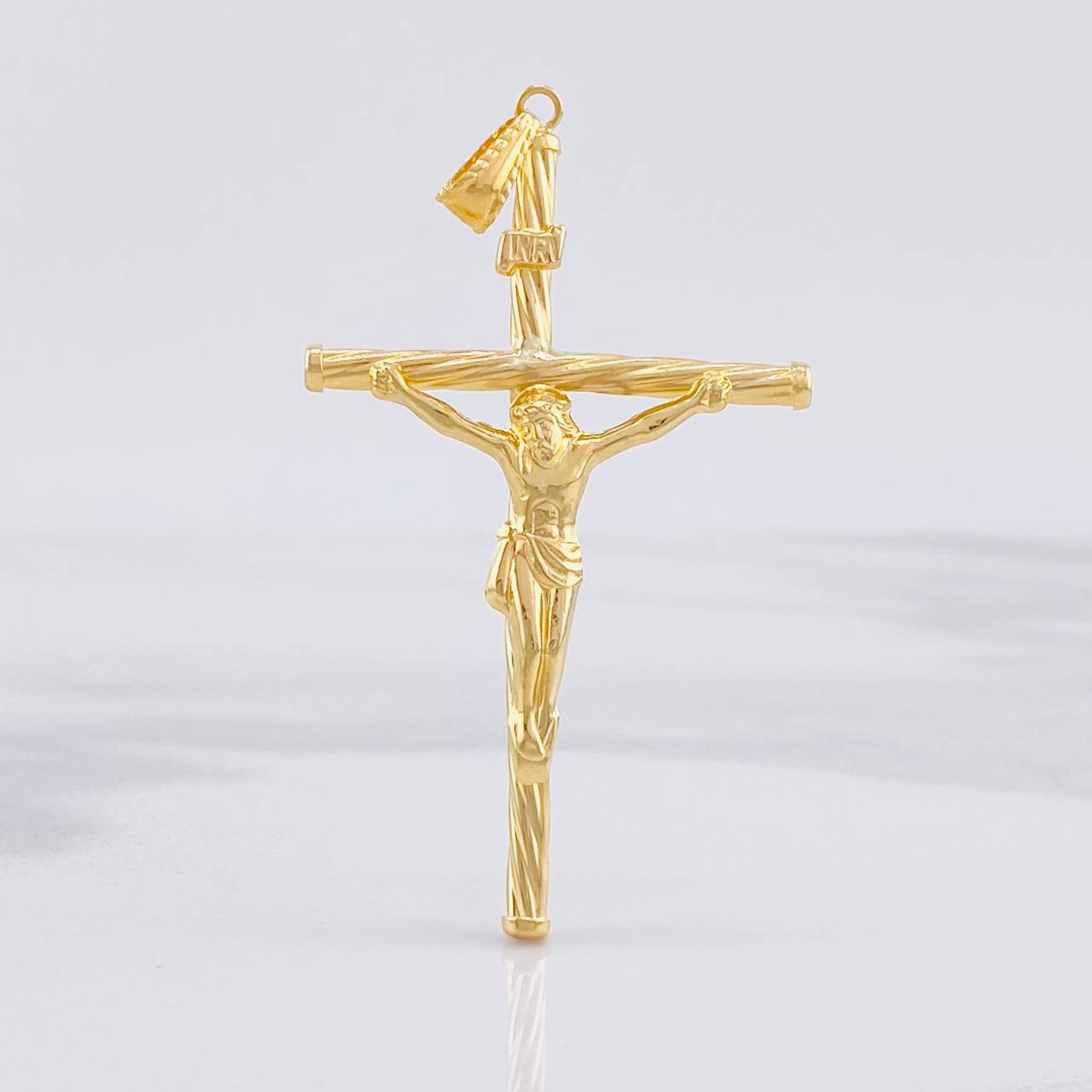 Dije Cruz Cristo 2.15g / 6cm Oro Amarillo 18K