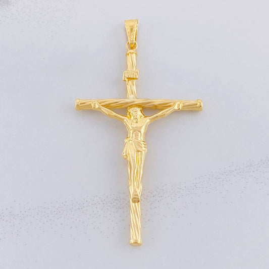 Dije Cruz Cristo 2.05g / 6cm Oro Amarillo 18K