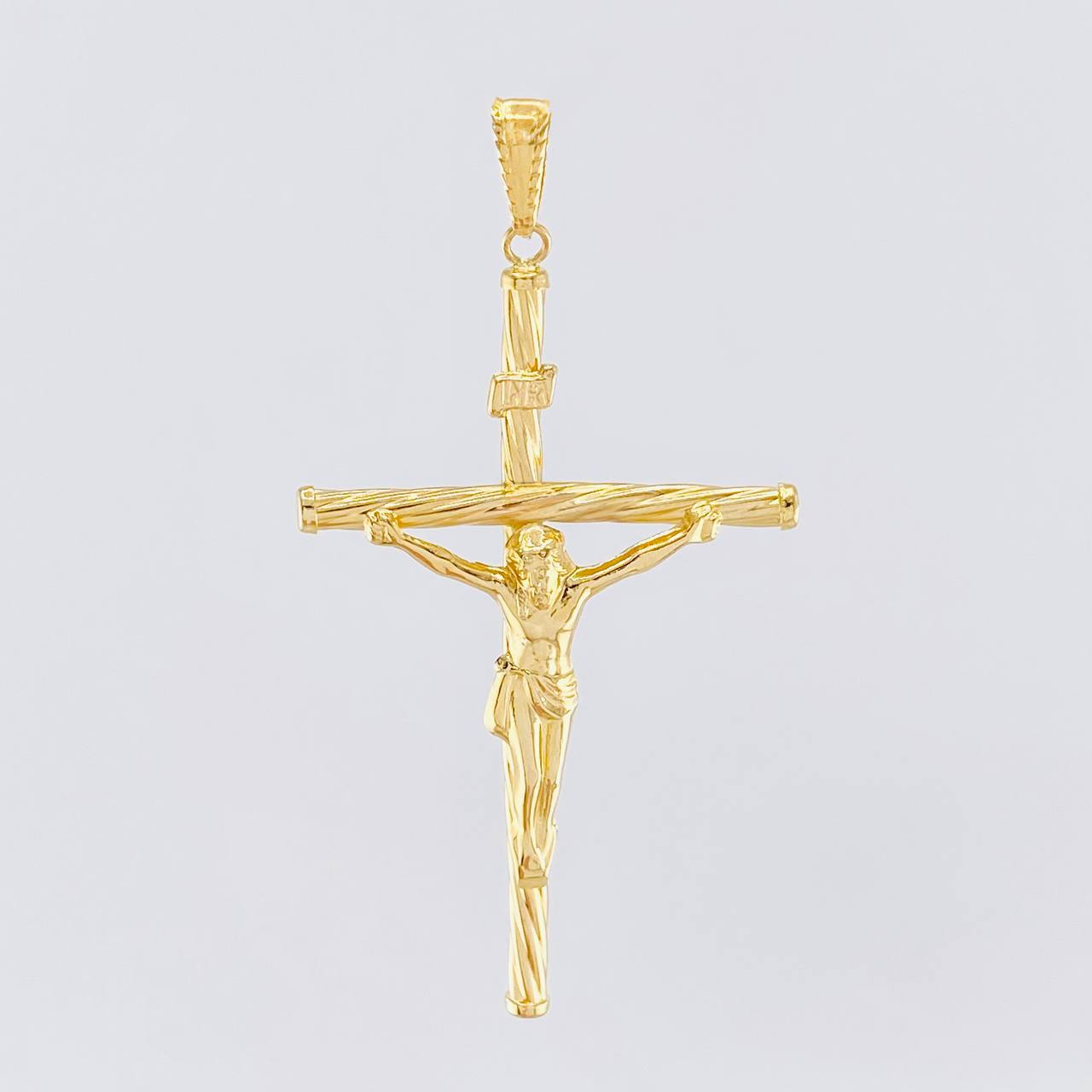 Dije Cruz Cristo 1.9g / 5.8cm Oro Amarillo 18K