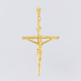 Dije Cruz Cristo 1.9g / 5.8cm Oro Amarillo 18K