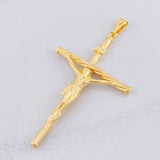 Dije Cruz Cristo 2g / 6cm Oro Amarillo 18K