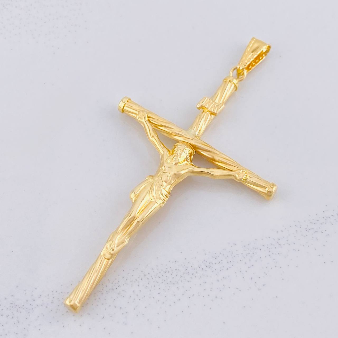 Dije Cruz Cristo 2.1g / 6cm Oro Amarillo 18K