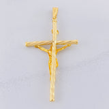 Dije Cruz Cristo 2g / 6cm Oro Amarillo 18K