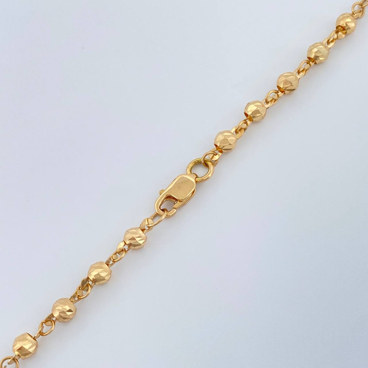 Rosario Virgen Milagrosa 7.8gr / 52.7cm / Oro Amarillo 18K $