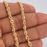 Cadena Lazo 8.1gr / 66.9cm / Oro Amarillo +3 14K Italy $