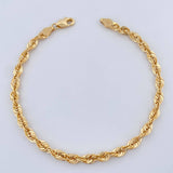 Pulso Lazo 2.7gr / 19.3cm / Oro Amarillo +3 14K Italy $