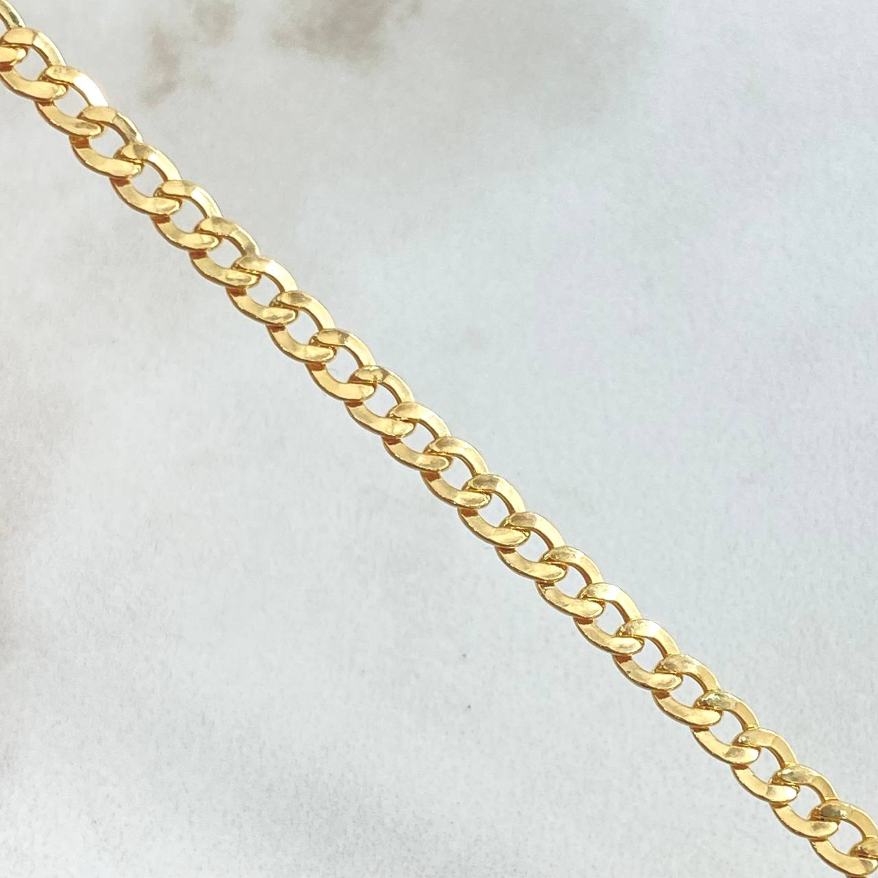 Pulso Cubano 2.8gr / 18.5cm / +1 Oro 18K ©