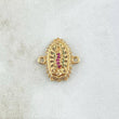 Herraje Virgen Guadalupe 2.6gr / 1.6cm / Oro Amarillo 18K