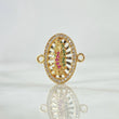 Herraje Virgen Guadalupe 2.4gr / 1.7cm / Oro Amarillo 18K *