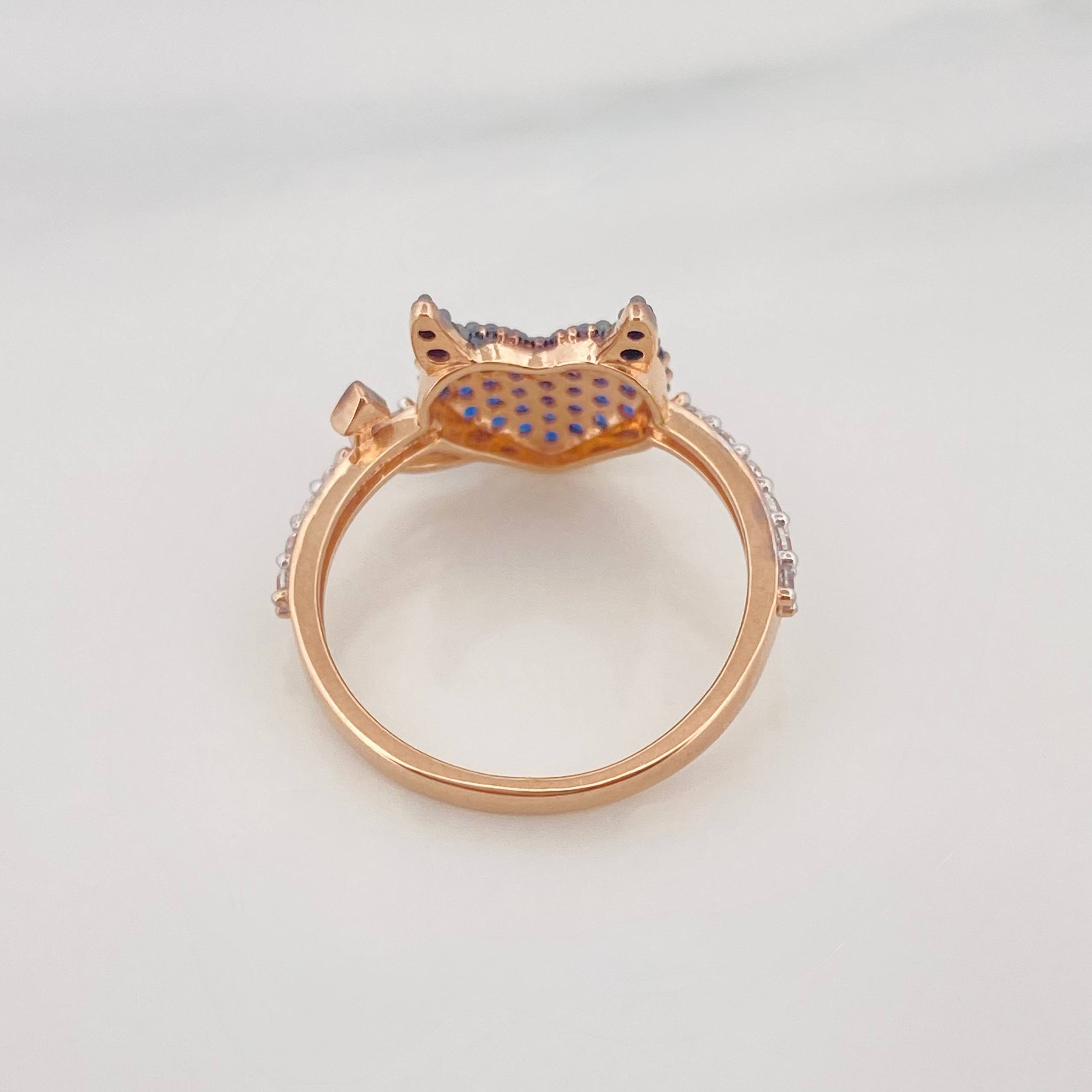 Anillo Devil 2.6g / T5 3/4 Tres Oros 18K