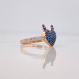 Anillo Devil 2.6g / T5 3/4 Tres Oros 18K