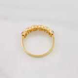 Anillo Tupido 2.4g / T6 3/4 Oro Amarillo 18K