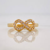 Anillo Infinito 2.2g / T6 1/2 Oro Amarillo 18K