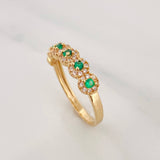 Anillo Tupido 2.4g / T7 Oro Amarillo 18K
