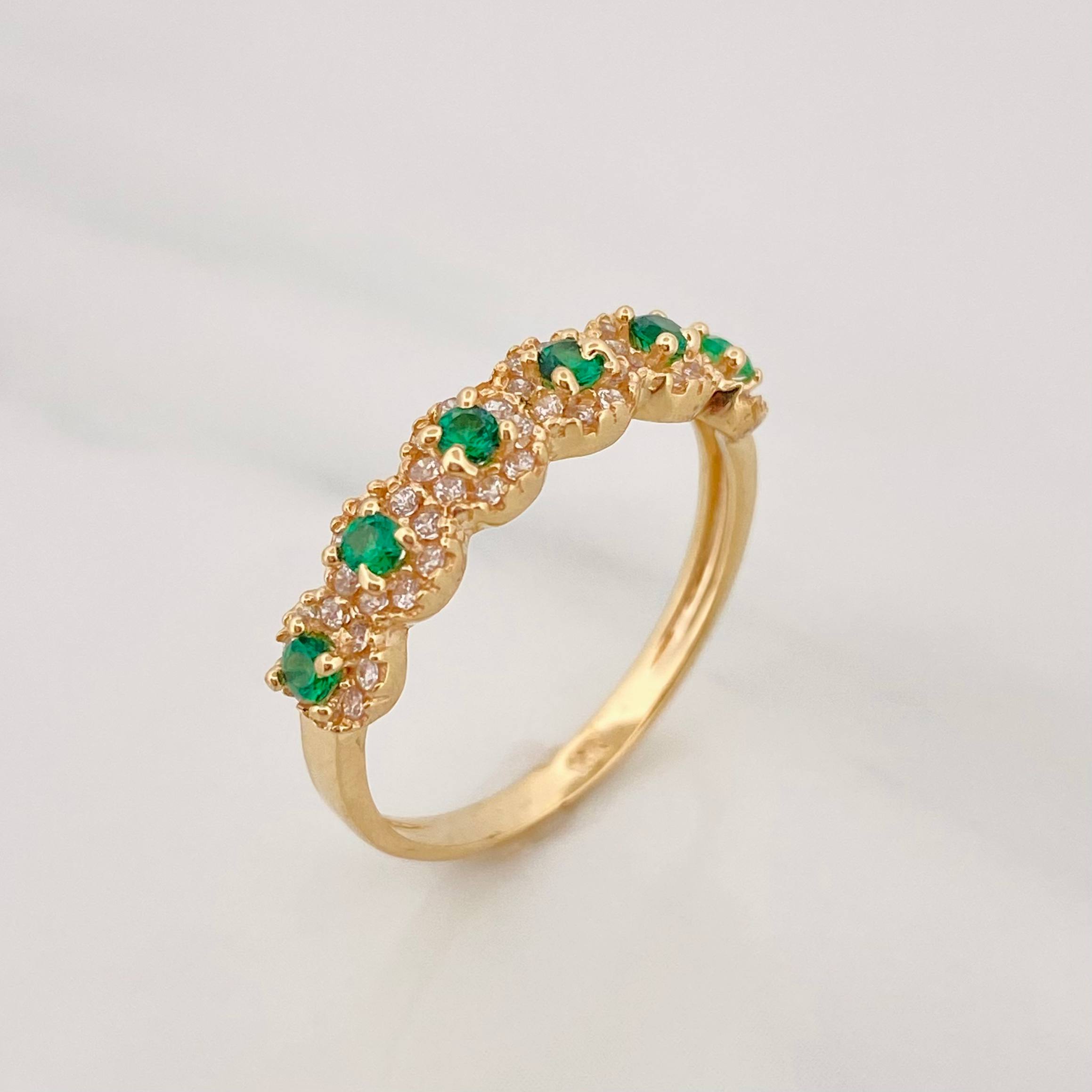 Anillo Tupido 2.4g / T7 Oro Amarillo 18K