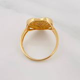 Anillo Corazon 2.7g / T6 1/2 Oro Amarillo 18K