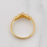 Anillo Tiara 2.05g / T7 Oro Amarillo 18K